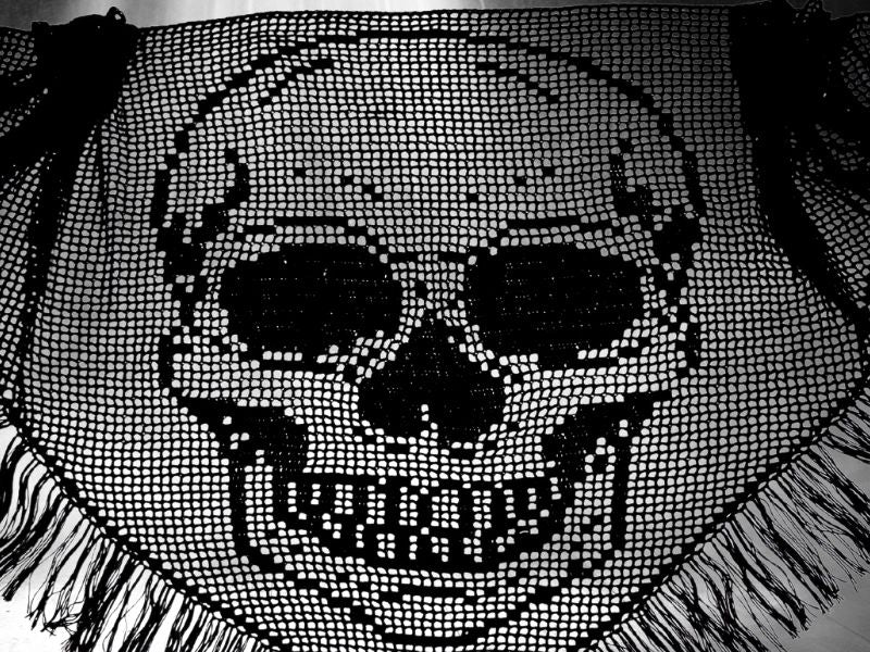 Häkelanleitung BLACK SKULL