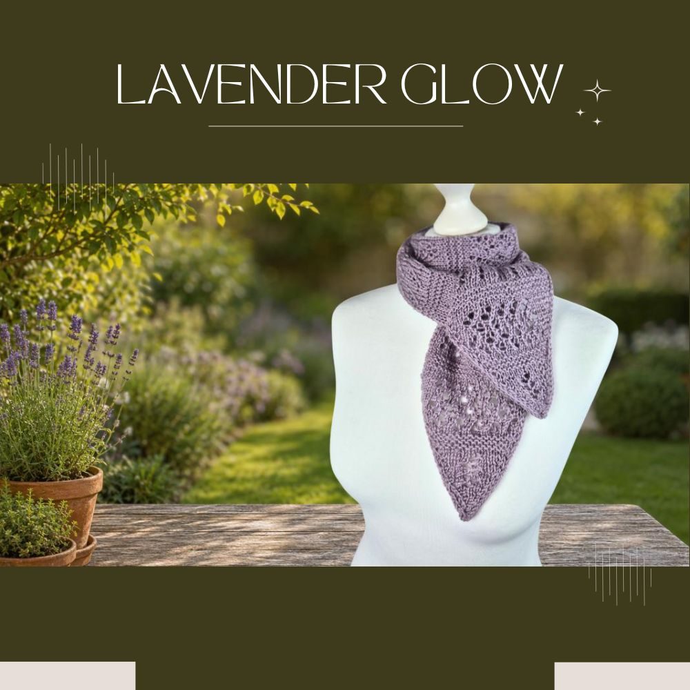 Knitting pattern LAVENDER GLOW