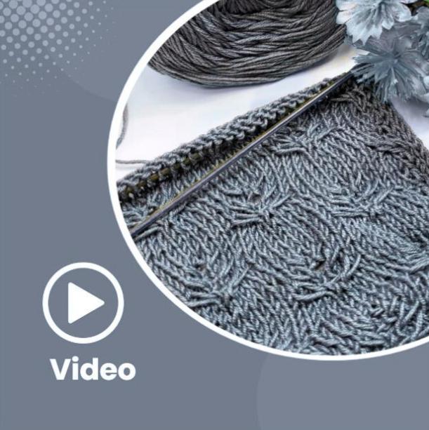 Knitting pattern SMOKY GLOW