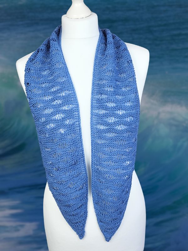 Knitting pattern WAVE GLOW