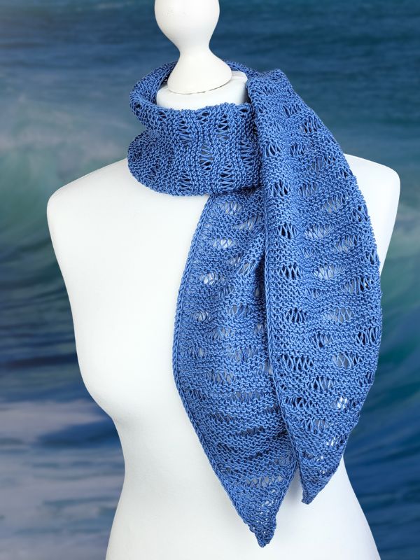 Knitting pattern WAVE GLOW