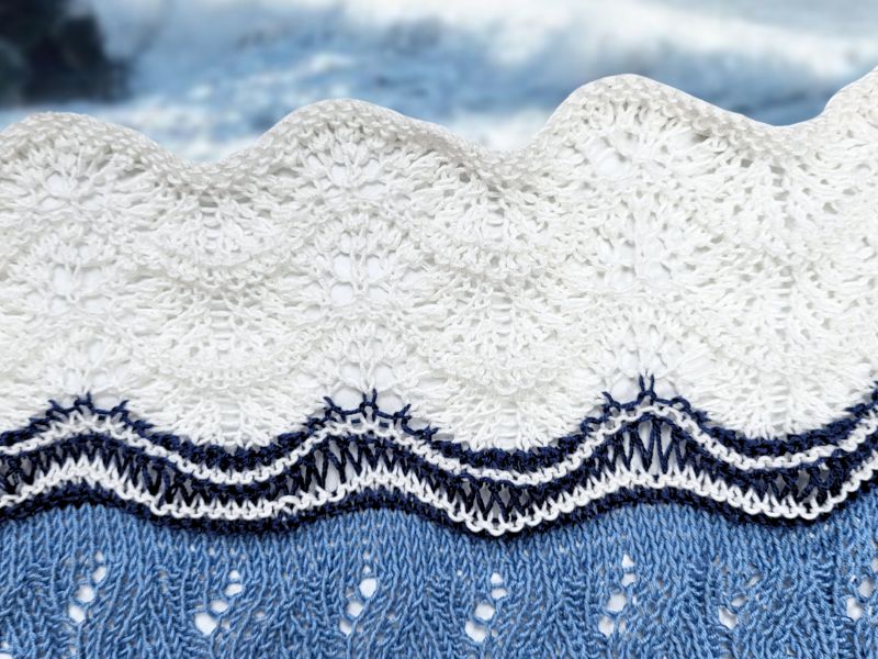 Istruzioni  per il lavoro a maglia WIND + WAVES