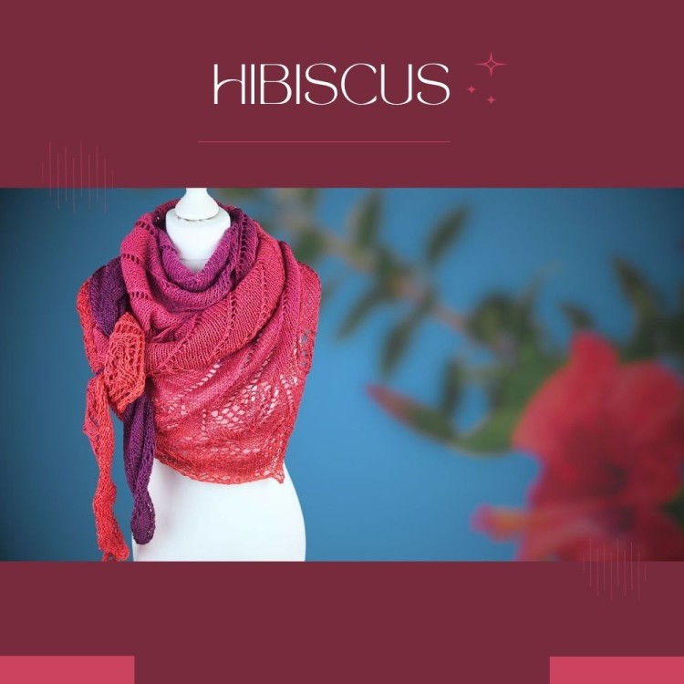 Istruzioni per il lavoro a maglia HIBISCUS