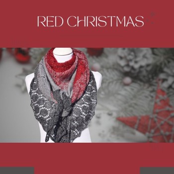 Istruzioni per il lavoro a maglia RED CHRISTMAS