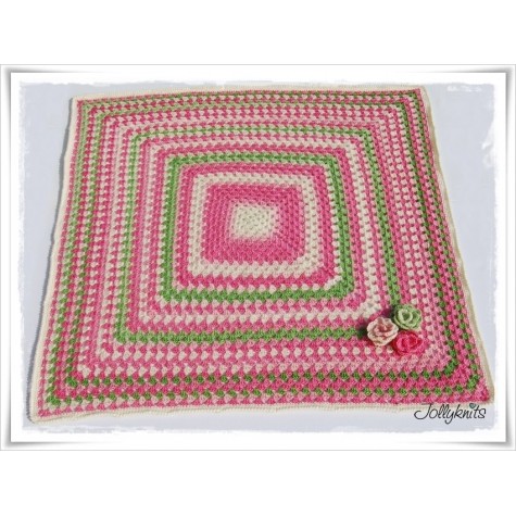 Crochet Pattern Baby blanket SPRING
