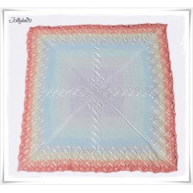 Knitting Pattern Baby Blanket LITTLE UNICORN