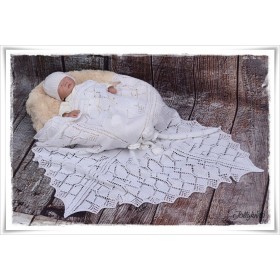 Knitting Pattern Baby Blanket YUKIKO