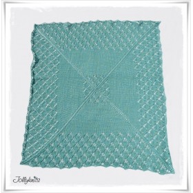 Knitting Pattern Baby Blanket ATLANTIS