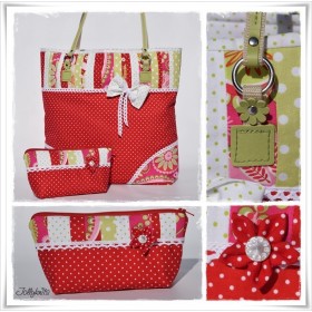 Sewing pattern handwork bag ROMANTICA