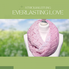 Knitting Pattern Cowl EVERLASTING LOVE
