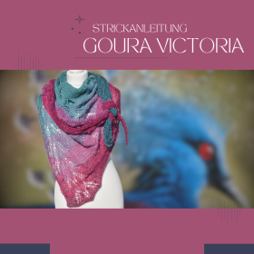 Knitting Pattern GOURA VICTORIA