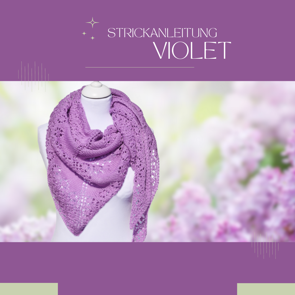 Instructions de tricotage VIOLET