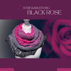 Istruzioni per il lavoro a maglia BLACK ROSE