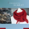 Knitting Pattern SKINNY SCARF SCARLET