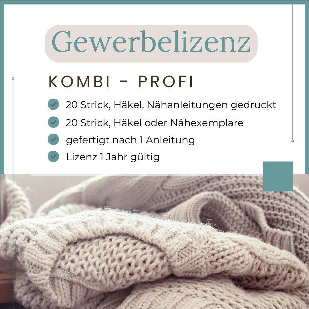 Business licence KOMBI professional