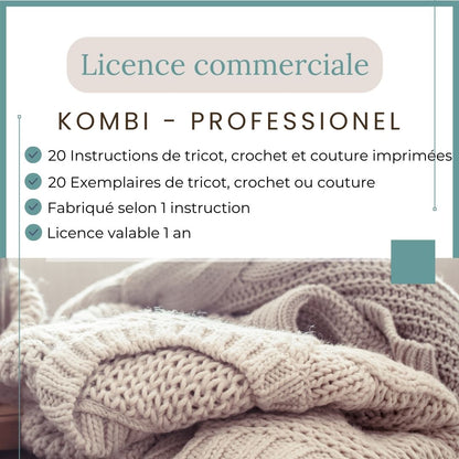 Business licence KOMBI professional
