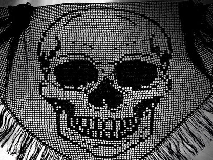 Häkelanleitung BLACK SKULL