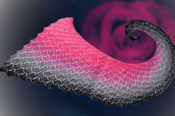 Strickanleitung BLACK ROSE