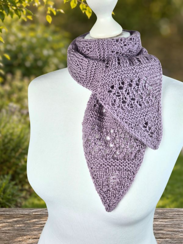 Knitting pattern LAVENDER GLOW