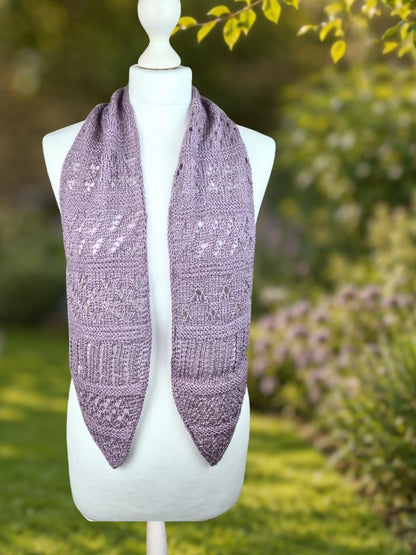 Knitting pattern LAVENDER GLOW