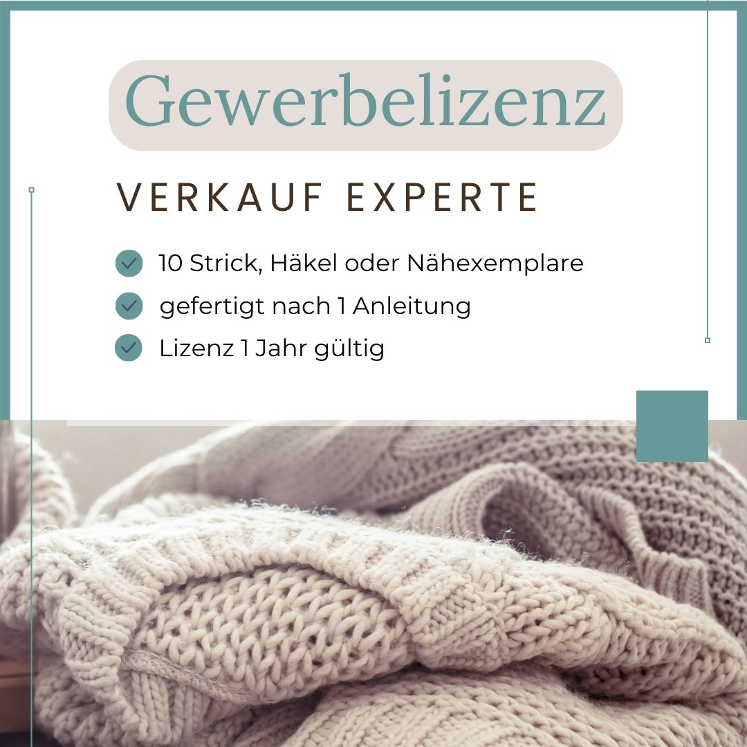 Business licence VERKAUF expert