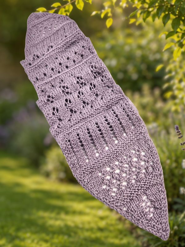 Knitting pattern LAVENDER GLOW