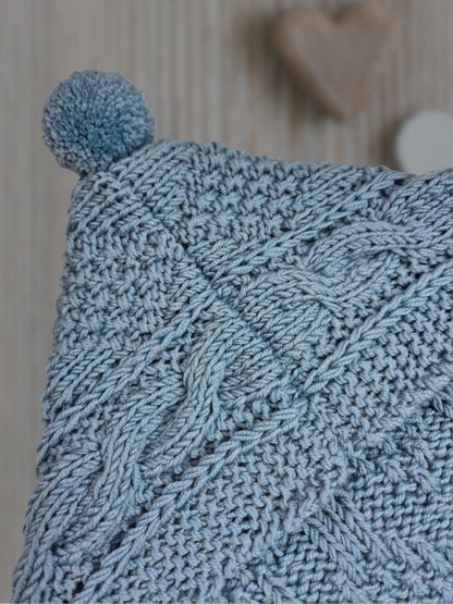 Strickanleitung LITTLE COCOON – Kuscheliger Schlupfsack für Babys, Musterdetails