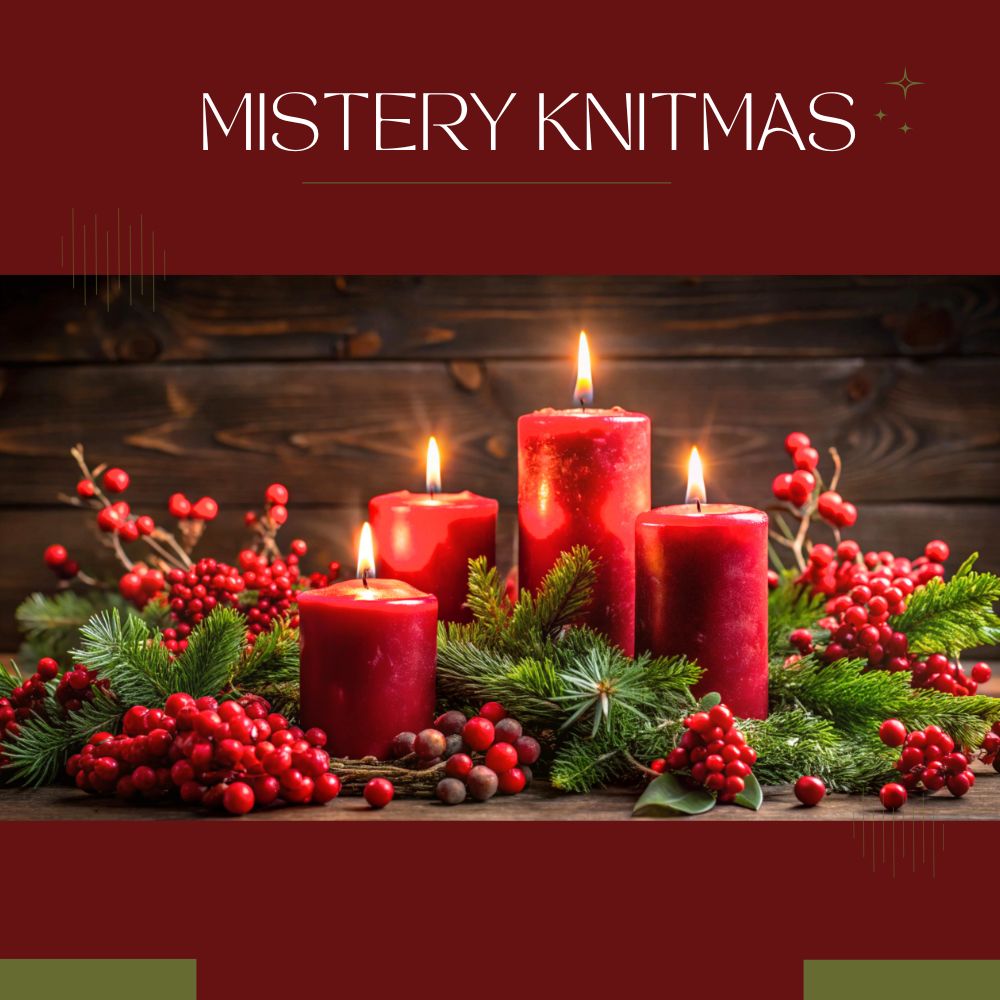 Strickanleitung MYSTERY KNITMAS KAL - Strickprojekt in 4 Teilen