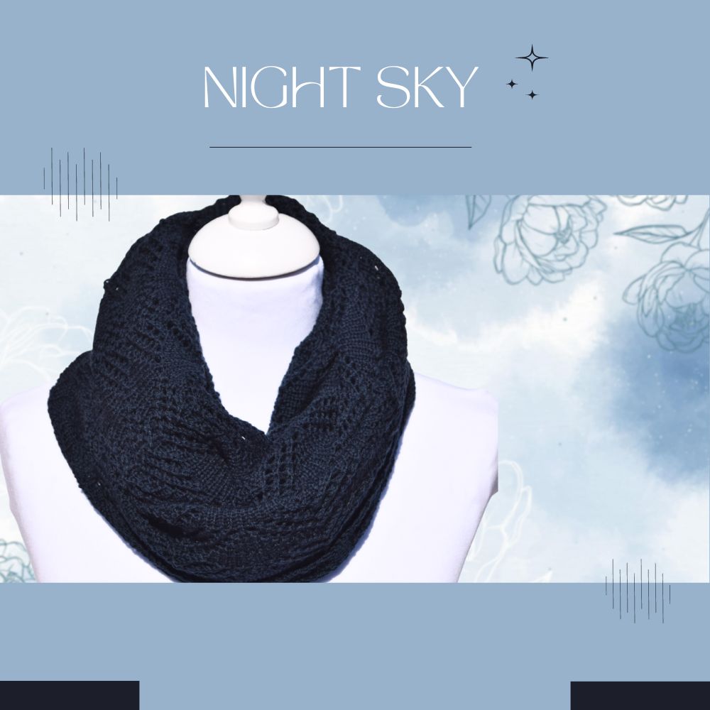 Istruzioni per il lavoro a maglia NIGHT SKY