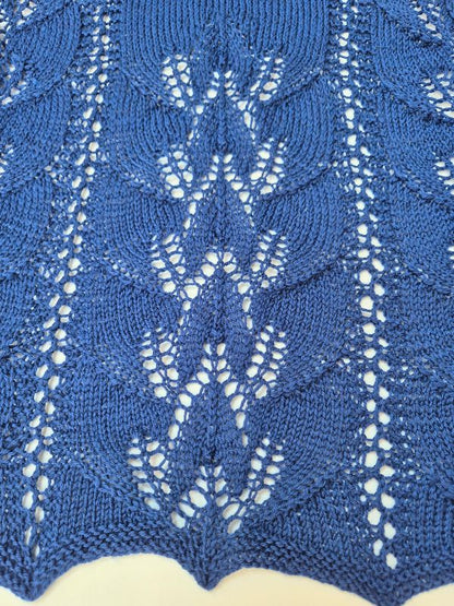 Strickanleitung PETAL LINE - Stilvoller Winterschal, Musterdetails