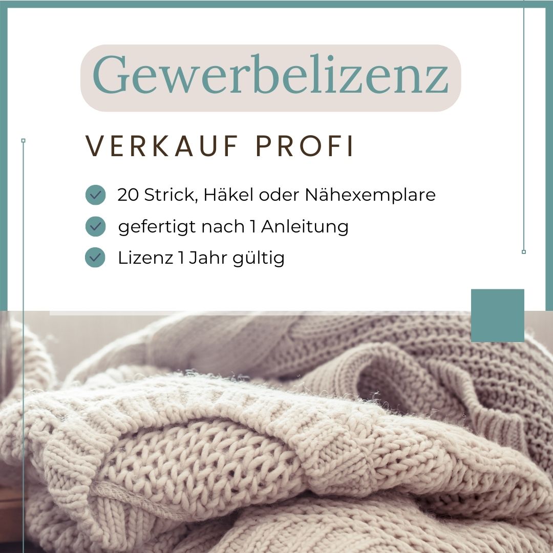 Business licence VERKAUF professional
