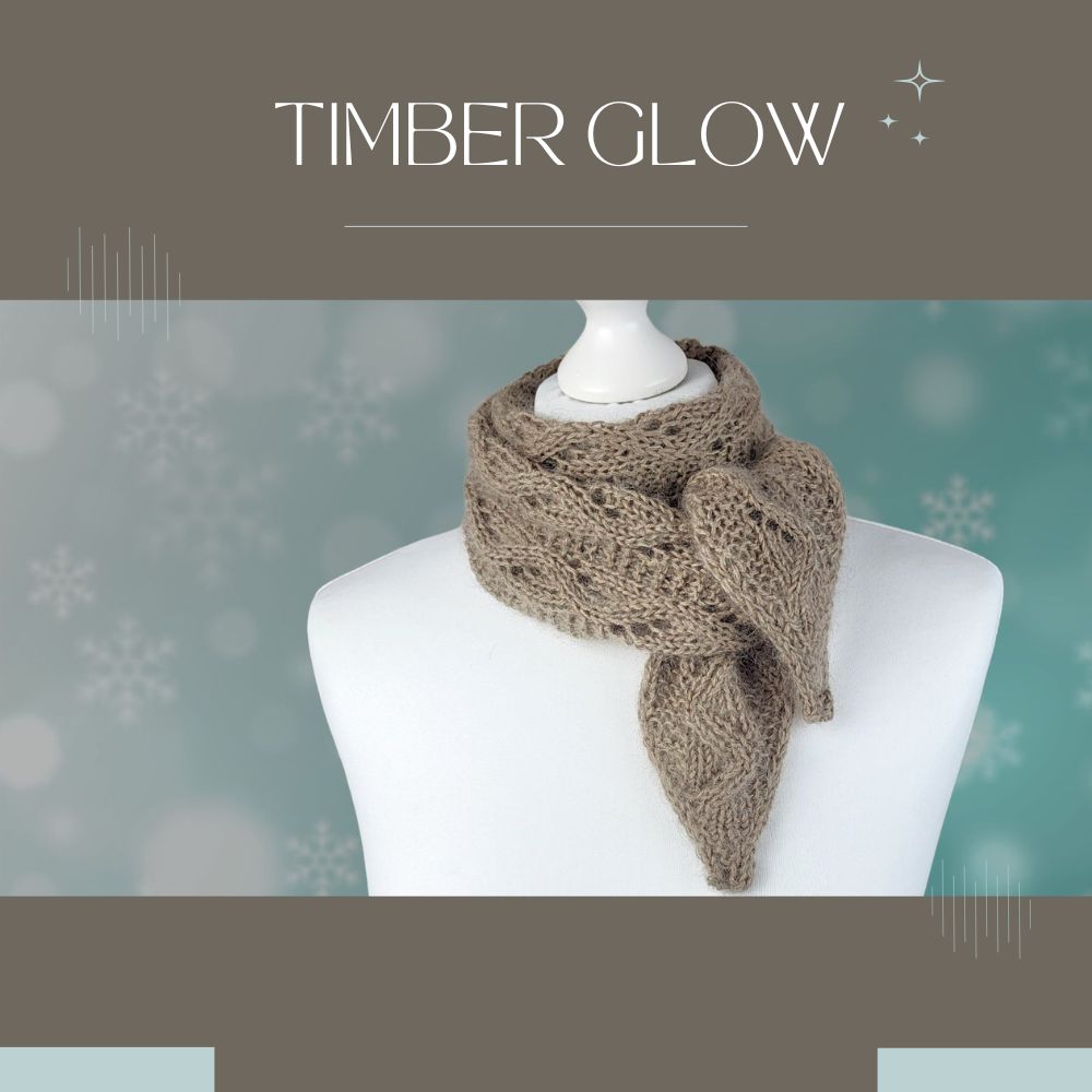 Knitting pattern TIMBER GLOW