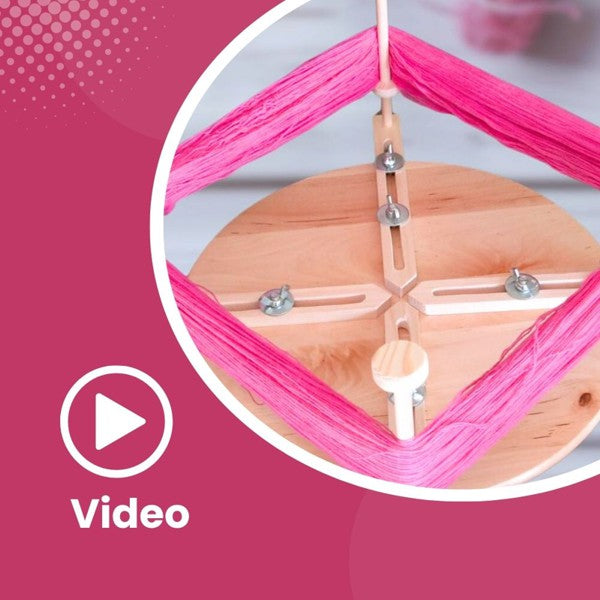 Video WOLLE WICKELN MIT WOLLHASPEL